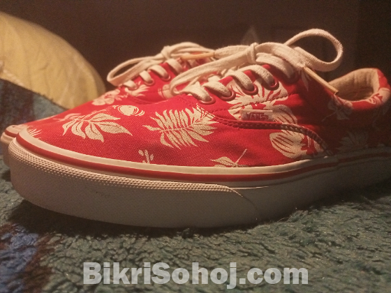 Vans Red Edition Floral